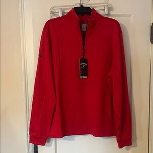Callaway Men's Vibrant Red Lightweight Jacket New with Tags!